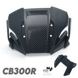 For HONDA CB300R CB 300R 2022 Motorcycle Windscreen Deflector Extention Kit Windshield Fairing