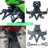 For ZX-4R ZX-4RR ZX4RR ZX4R ZX25R 2023-2024 Motorcycle Rear License Plate Holder Bracket Mount Accessories