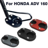 For HONDA ADV160 ADV 160 2022-2023 Motorcycle CNC Side Stand Enlarge extension Brake Pedal Enlarger Footrest