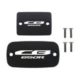 KODASKIN  For Honda CB650R cb 650r CNC Aluminum Brake Fluid Reservoir Tank Cap Front Brake Cap