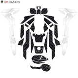 kodaskin Carbon Fiber Fairing Emblem Sticker Decal Motorcycle Body Full Kits Decoration Sticker For BMW C400GT c400gt 2019