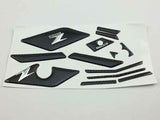 Carbon Pad Pedal Sticker Emblem Decal For Z1000 2014-2015