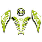 KODASKIN  Fuel Tank Cap Sticker Fish Sticker Sticker Fit For SUZUKI GSX250R  GSXR250 (Green)