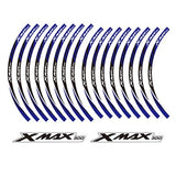 KODASKIN 2D Wheel Rim Emblem Sticker Decal for Yamaha XMAX300 xmax 300 yzf