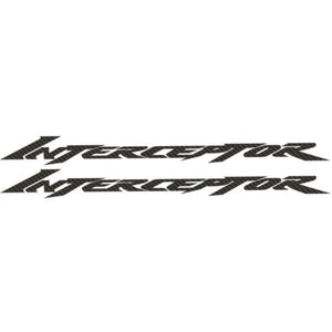 KODASKIN Motorcycle 2D Carbon Sticker Decal for HONDA Interceptor VFR