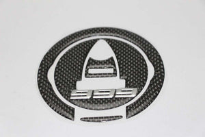 Carbon Fiber Tank Gas Cap Pad Filler Cover Sticker Decals Fit for DUCATI 999