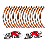 Motorcycle 2D Wheel Decals Rim Stickers Set for PGO TIGRA 150 ABS