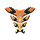 KODASKIN Motor 3D Printing  Fuel Tank Pad Orange Sticker for SUZUKI GSX250R