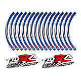 Motorcycle 2D Wheel Decals Rim Stickers Set for PGO TIGRA 150 ABS