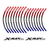 KODASKIN 2D Wheel Rim Emblem Sticker Decal for Yamaha XMAX400 XMAX 400