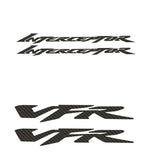 KODASKIN Motorcycle 2D Carbon Sticker Decal for HONDA Interceptor VFR