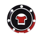 KODASKIN 3D Printing Gas Cap Tank Traction Pad Knee Fuel Side Grip for CFMOTO 250NK 400NK 650NK Black&Red