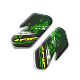 KODASKIN 3D Printing Gas Traction Fuel Tank Pad Protection Sticker Decal Green Fit for KAWASAKI NINJA400 2017-2018