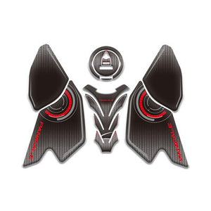 KODASKIN Motorcycle 3D Gas Cap Tank Pad Sticker Decal Emblem for PANIGALE V4