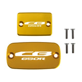 KODASKIN  For Honda CB650R cb 650r CNC Aluminum Brake Fluid Reservoir Tank Cap Front Brake Cap