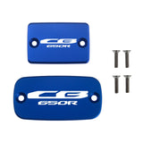 KODASKIN  For Honda CB650R cb 650r CNC Aluminum Brake Fluid Reservoir Tank Cap Front Brake Cap