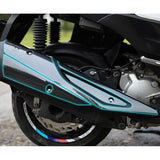 JOYMAX Z300i 2D Carbon Fairing Emblem Sticker Decal Motorcycle Body Full Kits Decoration Sticker For SYM Joymax z300i