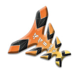 KODASKIN Motor 3D Printing  Fuel Tank Pad Orange Sticker for SUZUKI GSX250R