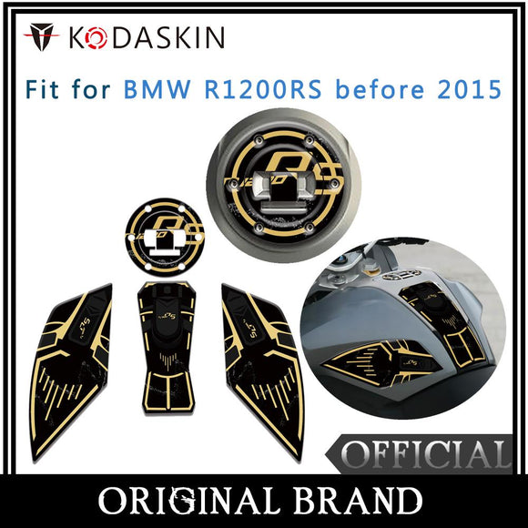 KODASKIN  Fuel Tank Cap Sticker Fish Sticker Sticker Fit For BMW R1200RS Before 2015