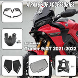 For Tracer 9 9GT 2021-2022 YAMAHA Bumper - Front Beak Extender - Tailboard - Radiator Protector - Protective Pad