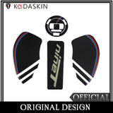 KODASKIN 3D Real Carbon Tank Pad Sticker Decal Emblem Protect GRIPPER STOMP GRIPS EASY for BMW ninet Scrambler