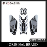 KODASKIN 3D Printing Gas Cap Fuel Tank Pad Sticker De'ca'l Protection for Z900 Z650 NINJA650 ER6F Gray Color