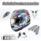 RX7X Helmet Accessories for AR-AI RX7X RX-7X Lens latch Small switch Protector Vent Accessories