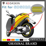 KODASKIN Motorcycle 2D Wheel Decals Rim Stickers Set for GOGORO