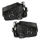 Motorcycle Saddle Bags Side Storage Black left right alforjas para moto motorcycle bag For Harley Sportster XL883