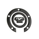 KODASKIN Real Carbon Fiber Tank Gas Cap Pad Filler Cover Sticker Decals Fit for YAMAHA YZF1000 R1 YZF-R1 M1