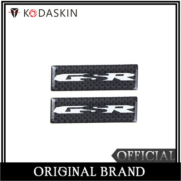 KODASKIN Motorcycle 3D Carbon Fiber Sticker Motorbike Decoration Decals Accessories for Suzuki GSR