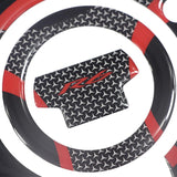 KODASKIN Gas Fuel Tank Cap Pad Protection Sticker for YAMAHA R6 YZF R6 Red