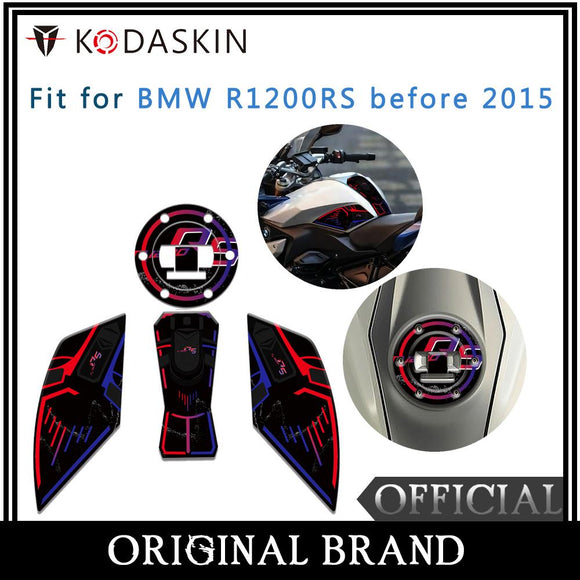 KODASKIN  Fuel Tank Cap Sticker Fish Sticker Sticker Fit For BMW R1200RS Before 2015