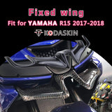 KODASKIN  Motorcycle ABS Windshield Headlight Windscreen Center Cowl Panel Fairing for YAMAHA R15 2017-2018 yzf r15