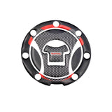 KODASKIN 3D Printing Gas Cap Fuel Tank Pad Sticker Decal Protection for HONDA VFR800 VFR1200 Red Color