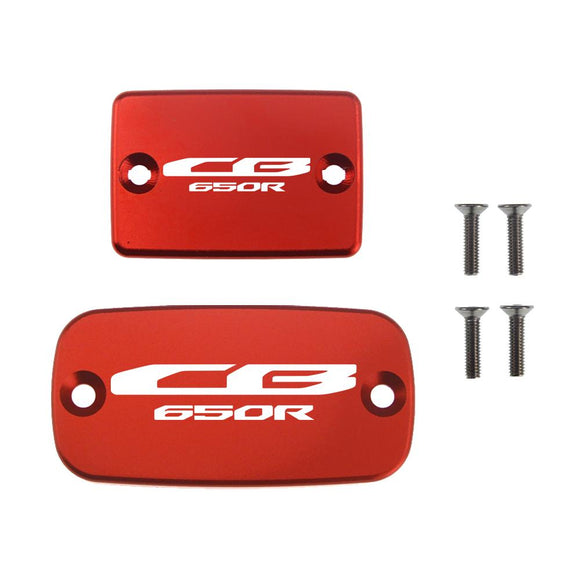 KODASKIN  For Honda CB650R cb 650r CNC Aluminum Brake Fluid Reservoir Tank Cap Front Brake Cap