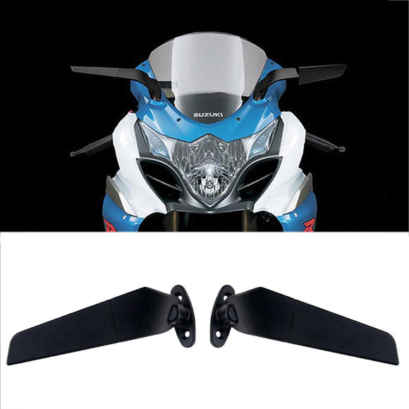 Motorcycle Mirrors Modified Wind Wing Adjustable Rotating Rearview Mirror For Suzuki GSXR 600 750 1000 2005-2012 GSXR600 GSXR750