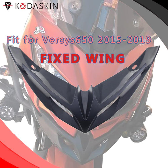 KODASKIN Headlight Windscreen Center Cowl Panel Fairing for Kawasaki Versys650 2015-2019