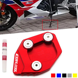 For HONDA CBR600RR CBR 600RR F5 2007-2022 2021 2020 Motorcycle Kickstand Foot Side Stand Extension Pad Support Plate