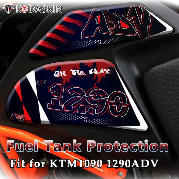 KODASKIN  Motorcycle 3D Fuel Tank Pad Sticker Protection for KTM1090 1290ADV