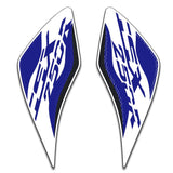 KODASKIN  Fuel Tank Cap Sticker Fish Sticker Sticker Fit For SUZUKI GSX250R  GSXR250 (Blue)