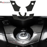 KODASKIN 3D Motorcycle Decal Ignition Key Raised Sticker Carbon Protector Emblem For Yamaha yzf TMAX TMAX530 XP530