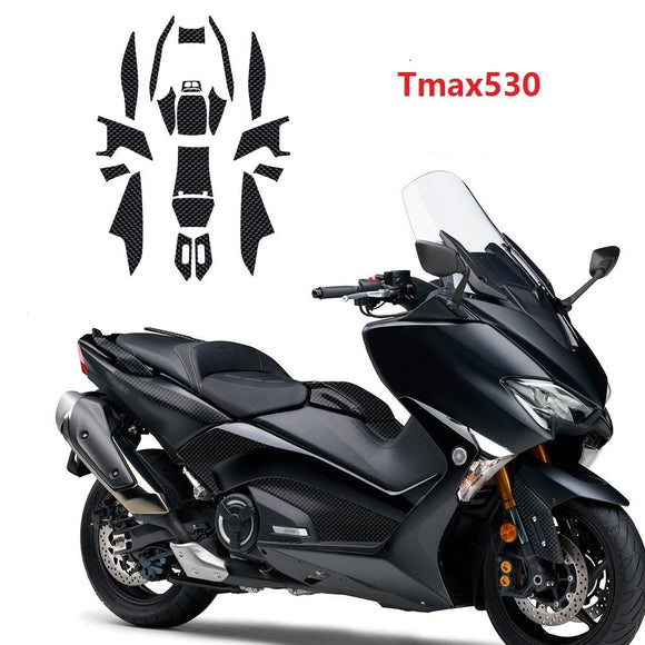 KODASKIN 2D Carbon Fairing Stickers Decal Emblem Motorcycle body sticker for yamaha TMAX530 tmax 530 t-max 530 yzf