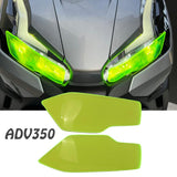 Motorcycle Acrylic Headlight Protector Guard For ADV350 ADV 350 Honda Light Protection Cover accessories