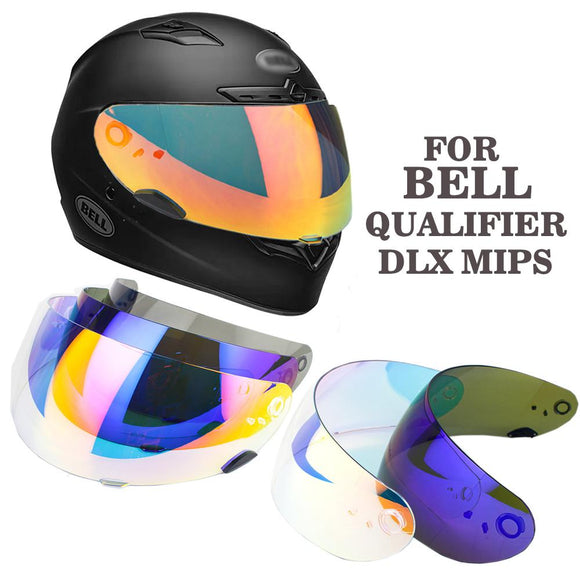 For BELL Qualifier DLX MIPS Helmet Visor Lens Motorcycle Full Face Helmet Visor Lens Plating Lens