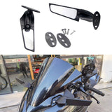 Newest Modified Wind Wing Adjustable Rearview Mirror Fit For Kawasaki ZX6R ZX-6R 2009 2010 2011 for Wholesale