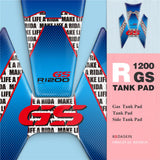 Motorcycle  R1200GS 3D Fuel Tank Pad Protective Stickers Decals For BMW R1200GS R 1200 GS R1200 GS 2014-2016