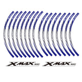 KODASKIN 2D Wheel Rim Emblem Sticker Decal for Yamaha XMAX300 xmax 300 yzf