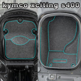 Motorcycle Rear Trunk Cargo Liner Protector Seat Bucket Pad for for kymco xciting s400 accessories