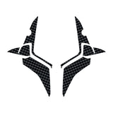 Kodaskin Carbon Fiber Motorcycle Sticker Tank Cap Pad Motor Decoration Sticker For XMAX300 X-MAX300 xmax 300